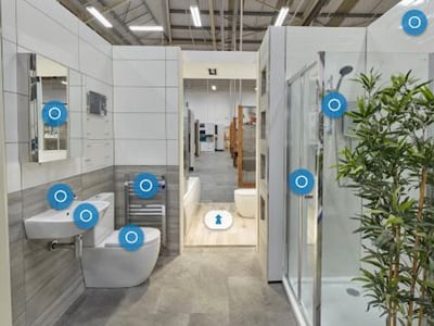 Online showroom tour